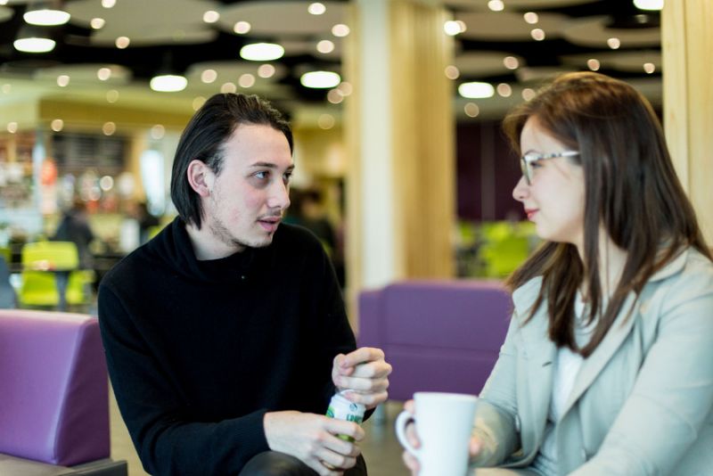 Further education students image